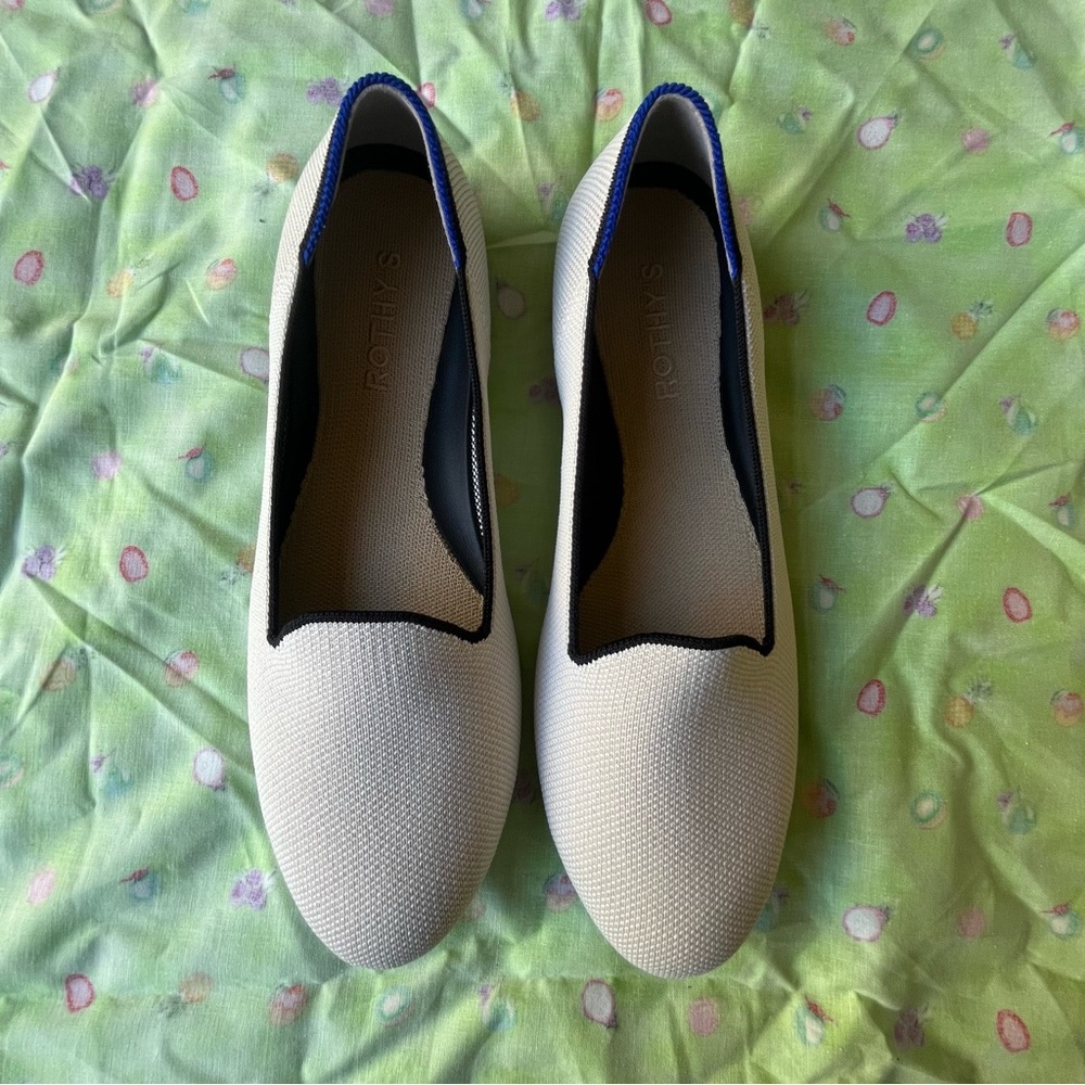 Rothy’s Lounge Loafer in Vanilla size 8